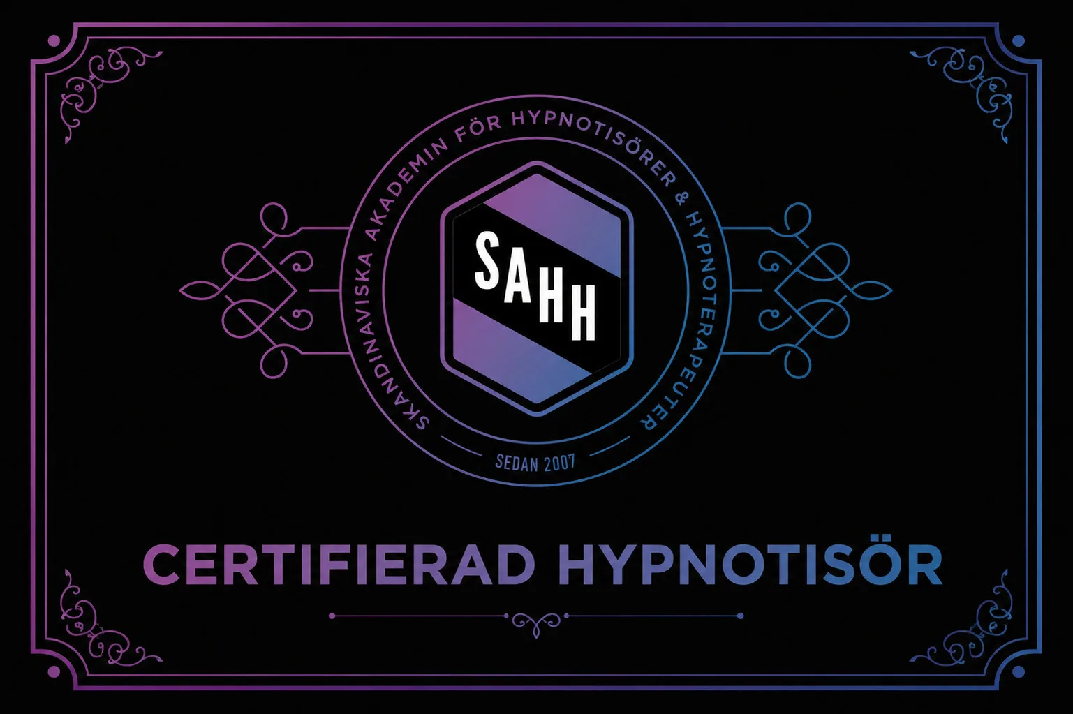 Bli certifierad som hypnotisör med Jack Johansen!